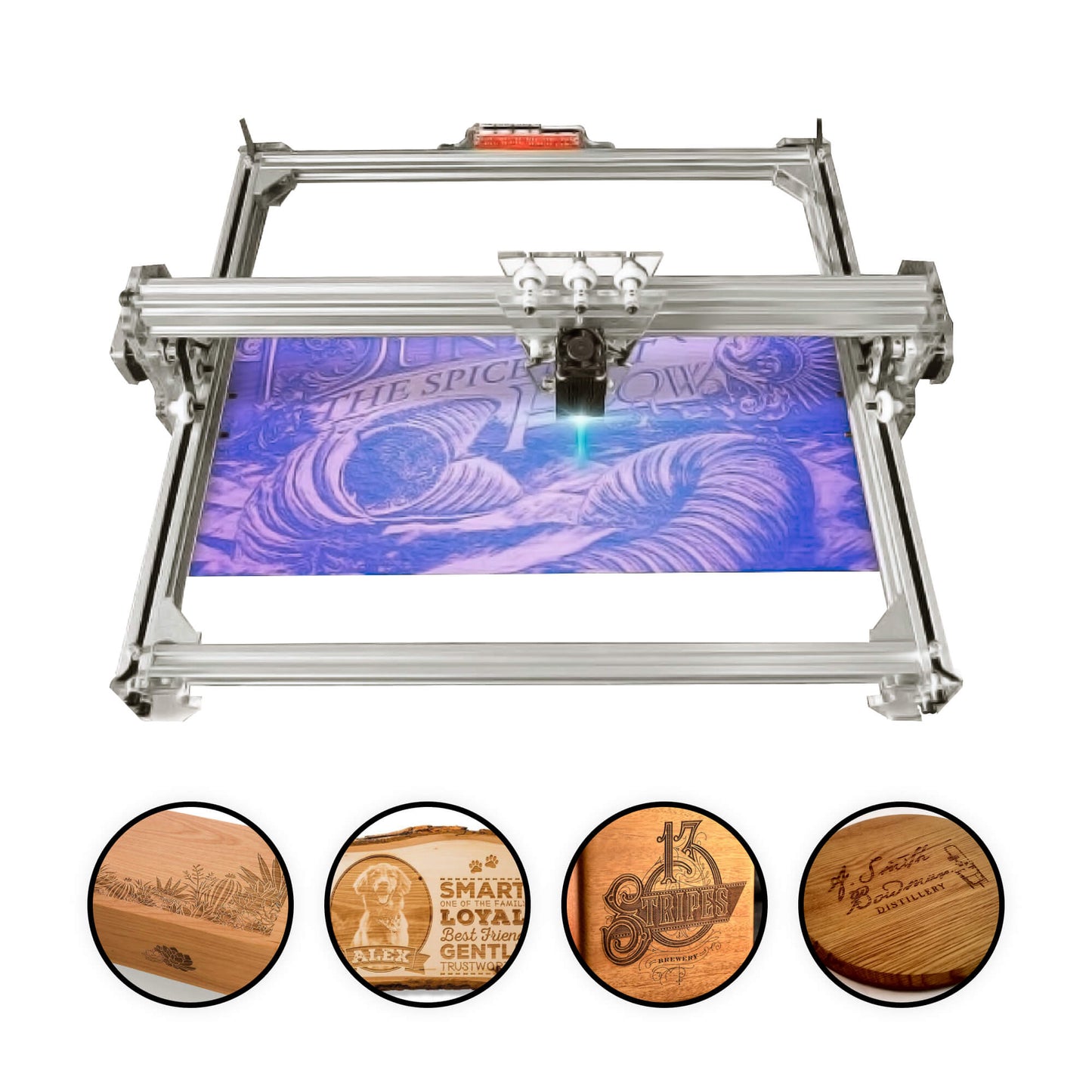 3000MW Laser Engraving Machine - 3000MW Blue CNC