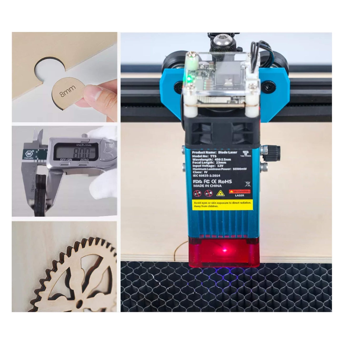 TwoTrees TTS-55 Pro Powerful Laser Engraver