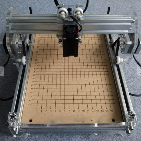 15000 mw Blue CNC Laser Engraving Machine | 50 x 65 CM