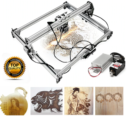 15000 mw Blue CNC Laser Engraving Machine | 50 x 65 CM