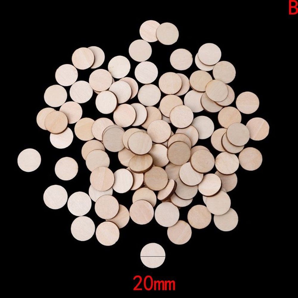 Wooden Circle pieces 1.5" diameter for Engraving and Practice