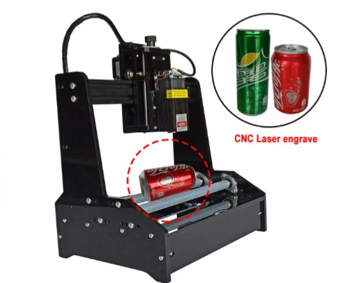Cylindrical Laser Engraver Machine