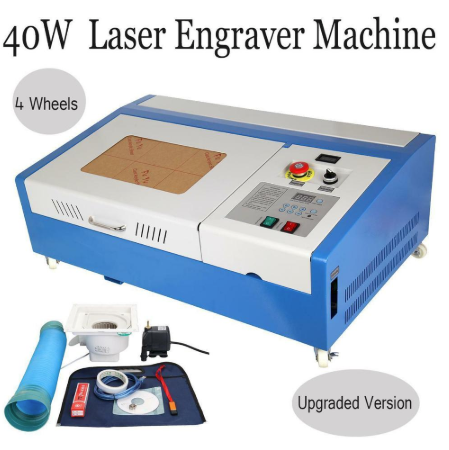 40W CO2 USB Laser Engraving Cutting Machine Engraver Cutter