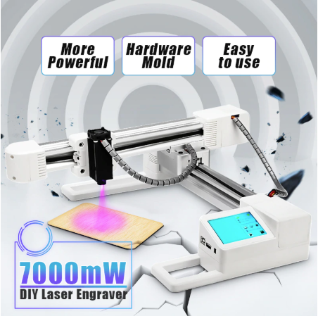 7000mW DIY Computer Laser Engraver | Laser Cutter