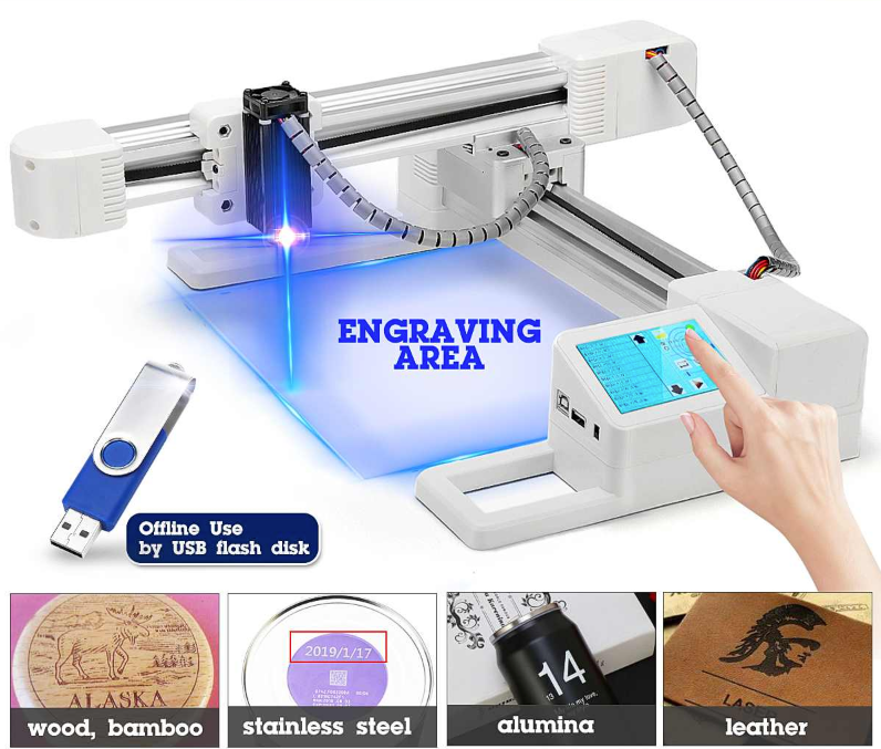 7000mW DIY Computer Laser Engraver