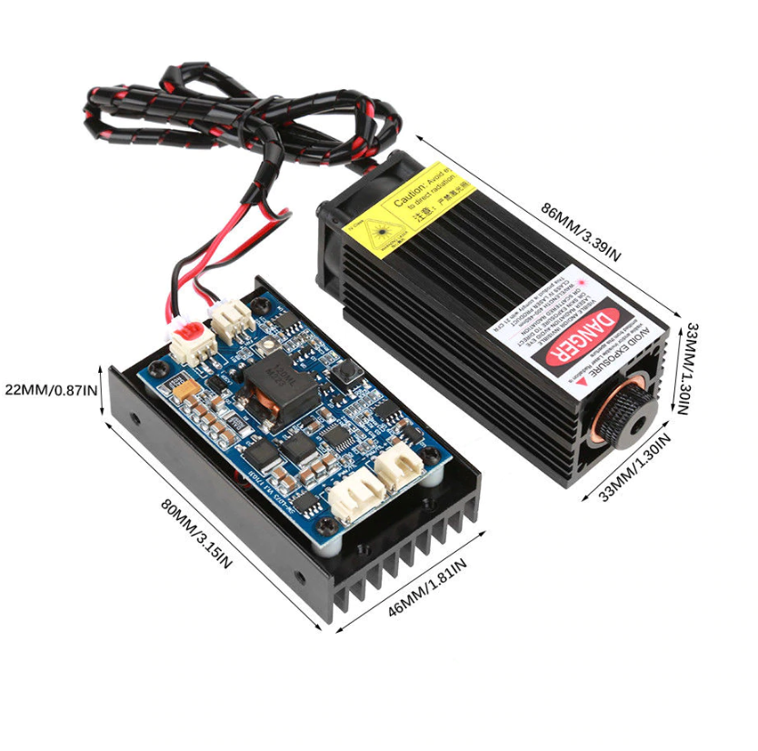 Laser Head 15000MW Laser Module for Engraving Machine